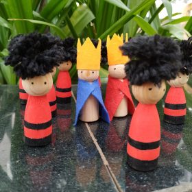 Soldier Peg Dolls