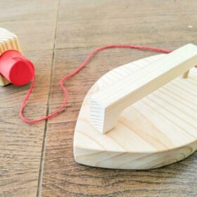 Wooden Pretend and Play Iron