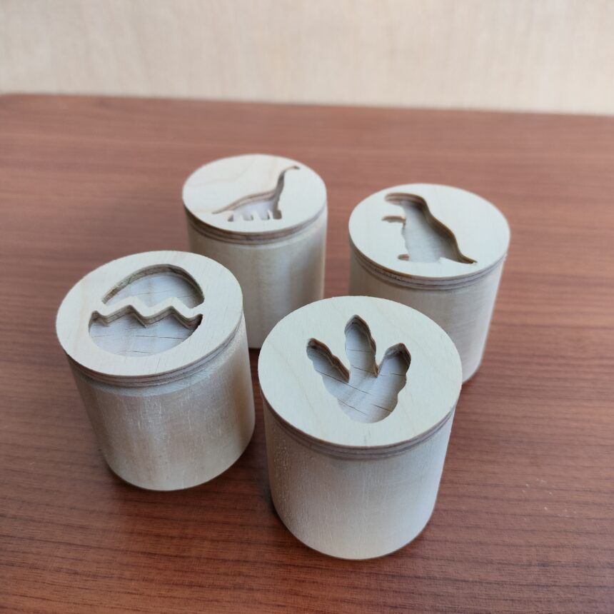 Wooden PlayDough Stamps’ Wooden Stamps Endowtoys