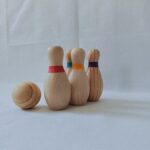 Wooden Bowling Set for Kids - Image 4