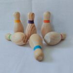 Wooden Bowling Set for Kids - Image 2